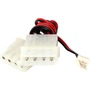 StarTech.com 6in Fan Adapter - TX3 to 2x LP4 Power Y Splitter Cable