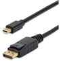 StarTech.com 3 ft Mini DisplayPort to DisplayPort Adapter Cable - M/M