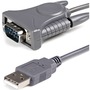 StarTech.com USB to RS232 DB9/DB25 Serial Adapter Cable - M/M