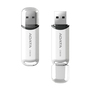 Adata C906 16 GB USB 2.0 Flash Drive - White