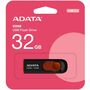 Adata C008 32 GB USB 2.0 Flash Drive - Black, Red