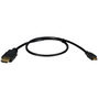 QVS High Speed HDMI to Micro-HDMI with Ethernet 1080p HD Cable
