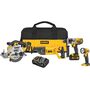 Dewalt 20V MAX Lithium Ion 4-Tool Combo Kit (3.0 Ah)