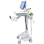 Ergotron StyleView EMR Cart with LCD Pivot, LiFe Powered