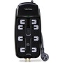 CyberPower CSHT808TC Home Theater 8-Outlets Surge Suppressor 8FT Cord and AV protection