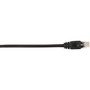 Black Box CAT5e Value Line Patch Cable, Stranded, Black, 4-ft. (1.2-m), 25-Pack