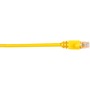 Black Box CAT5e Value Line Patch Cable, Stranded, Yellow, 15-ft. (4.5-m), 25-Pack