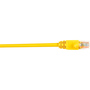 Black Box CAT5e Value Line Patch Cable, Stranded, Yellow, 15-ft. (4.5-m), 5-Pack