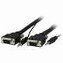 Comprehensive HR Pro Series VGA w/Audio HD15 pin Plug to Plug Cable 12ft