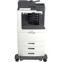 Lexmark MX810DTME Laser Multifunction Printer - Monochrome - Plain Paper Print - Desktop
