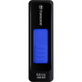 Transcend JetFlash 760 64 GB USB 3.0 Flash Drive - Black, Blue