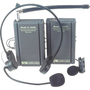 AmpliVox S1601 - Wireless 16 Channel UHF Kit with Lapel & Headset Mic