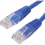 4XEM 6 ft Cat6 Blue Molded RJ45 UTP Patch Cable