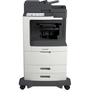 Lexmark MX812DE Laser Multifunction Printer - Monochrome - Plain Paper Print - Desktop