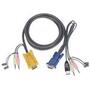 Aten KVM USB Cable with Audio