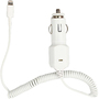 4XEM Lightning 8 Pin Car Charger with USB Port for Apple Devices