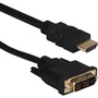 QVS HDMI Male to DVI Male HDTV/Flat Panel Digital Video Cable