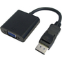 4XEM 10" Inch Displayport to VGA Adapter 1920x1200 DP to VGA Converter