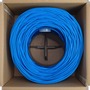 4XEM 1000FT Bulk CAT5E Blue CMR Solid UTP Patch Cable By The Roll