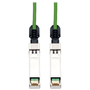 Tripp Lite 5M (16 FT.) Green SFP+ 10Gbase-CU Twinax CopperCable