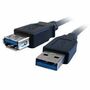 Comprehensive USB 3.0 A Male To A Female Cable 10ft