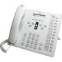 Cisco Unified 6961 IP Phone - Refurbished - Desktop, Wall Mountable - White