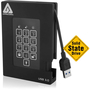 Apricorn Aegis Padlock A25-3PL256-S256F 256 GB External Solid State Drive