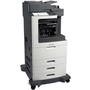 Lexmark MX811DTPE Laser Multifunction Printer - Monochrome - Plain Paper Print - Desktop
