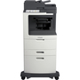 Lexmark MX812DXPE Laser Multifunction Printer - Monochrome - Plain Paper Print - Floor Standing