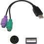 AddOncomputer.com Bulk 5 Pack USB to PS/2 Keyboard and Mouse Adapter