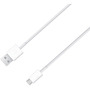 4XEM Micro USB To USB Data/Charge Cable For Samsung/HTC/Blackberry (White)