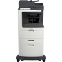 Lexmark MX811DPE Laser Multifunction Printer - Monochrome - Plain Paper Print - Floor Standing