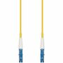 AddOncomputer.com 3m Single-Mode Fiber (SMF) Simplex LC/LC OS1 Yellow Patch Cable