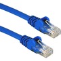 QVS 3-Pack 3ft CAT6/Ethernet Gigabit Flexible Molded Blue Patch Cord