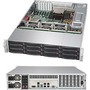 Supermicro SuperServer 6028R-E1CR12H Barebone System - 2U Rack-mountable - Intel C612 Chipset - Socket R3 LGA-2011 - 2 x Processor Support - Black