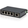 StarTech.com 5 Port Industrial Ethernet Switch - DIN Rail Mountable