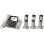 Panasonic KX-TGF353N DECT 6.0 Cordless Phone - Black, Silver