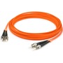 AddOn 4m Multi-Mode Fiber (MMF) Duplex ST/ST OM1 Orange Patch Cable