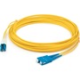 AddOn 7m Single-Mode Fiber (SMF) Duplex SC/LC OS1 Yellow Patch Cable