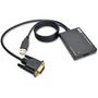 Tripp Lite VGA to HDMI Converter/Adapter with USB Audio and Power, 1080p