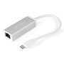 StarTech.com USB-C to Gigabit Network Adapter - USB Type-C to Ethernet Converter with Sleek Aluminum Housing - Silver