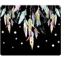 OTM Hipster Prints Black Mouse Pad, Dream Catcher Color