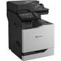 Lexmark CX825DE Laser Multifunction Printer - Color - Plain Paper Print - Floor Standing