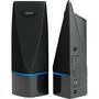Digital Innovations AcoustiX 4330100 Speaker System - 2 W RMS - Gloss Black