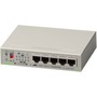 Allied Telesis 5-port 10/100/1000T Unmanaged Switch with External PSU