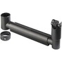 SpacePole DuraTilt Pole Mount for POS Terminal - Black - TAA Compliant