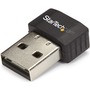 StarTech.com USB WiFi Adapter - AC600 - Dual-Band Nano USB Wireless Network Adapter - 1T1R 802.11ac Wi-Fi Adapter - 2.4GHz / 5GHz