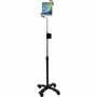 CTA Digital Compact Floor Stand w/ Gooseneck for 7-13" Tablets