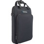 TechProducts360 Vertical Vault Carrying Case for 13" Notebook, Tablet - Black