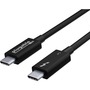 Plugable Thunderbolt 3 40Gbps USB-C Cable (1.65ft/0.5m)